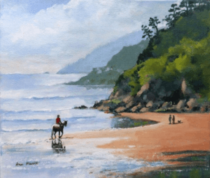 Morning Ride at North Sands